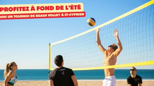 Saint-Cyprien : Passez un bon moment dans un tournoi de Beach...