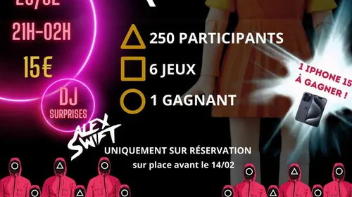 SQUID GAME : Mettez vous dans la peau d'un joueur, de la série,...