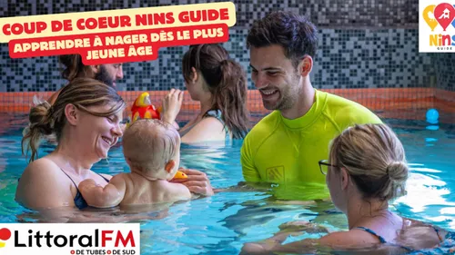 Coup de coeur Nins Guide : Apprendre à nager dès le plus jeune âge !