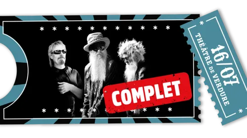 Derniers billets pour la soirée ZZ TOP à Poupet