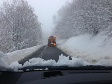 Episode de neige sur la Loire : pas de transports scolaires demain...