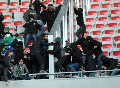 Incidents à Nice : une peine de huis clos pour l'AS Saint-Etienne