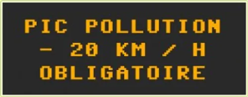 Pollution : les restrictions de vitesse levées dans la Loire