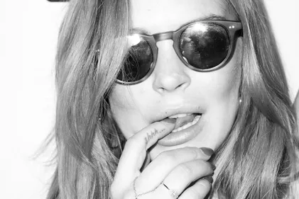 Lindsay Lohan pose pour Terry Richardson
