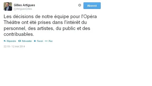 Opéra théatre de Saint-Etienne : l'opposition quitte le conseil...