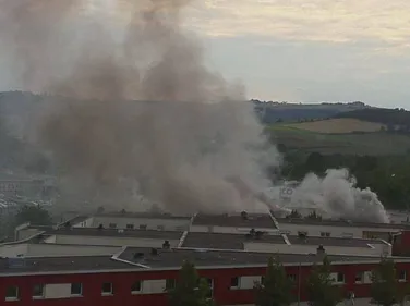 Incendie au CHU Nord de Saint-Etienne