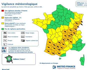 Orages : La Loire placée en vigilance orange 