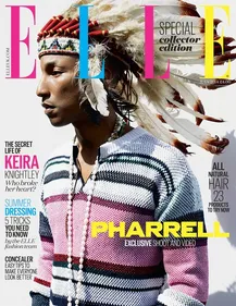 Pharrell Williams dans Elle fait polémique