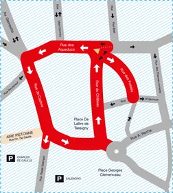 Changement de plan de circulation à Roanne