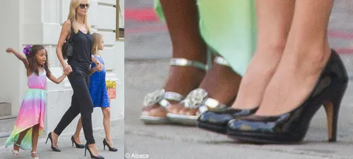 Les enfants d’Heidi Klum portent des talons