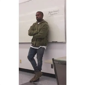 Kanye West, prof de mode