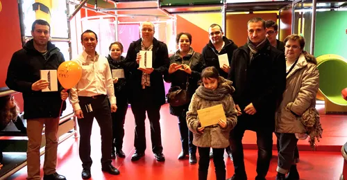 Remise des prix du grand jeu KFC SO CHICK'