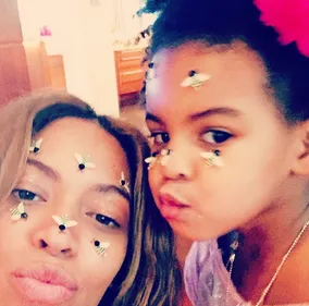 Beyoncé et Blue Ivy en photo sur Instagram