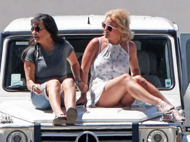 Britney Spears sans culotte