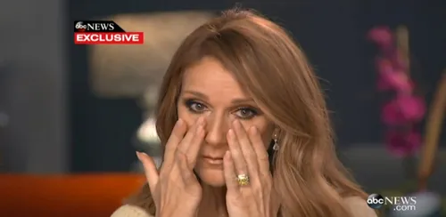 Céline Dion morte de peur pour son mari