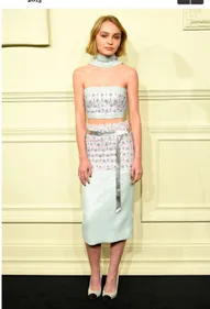 Vanessa Paradis avec sa fille de 15 ans chez Chanel