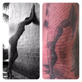 Johnny Hallyday : un tatouage sexy avant ses concerts à Saint-Etienne