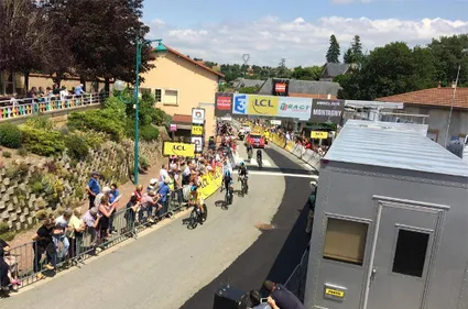 Criterium du Dauphiné : un passage dans l'extrême Sud de la Loire...