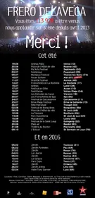 Fréro Delavega en tournée après la Fête de la musique 2015