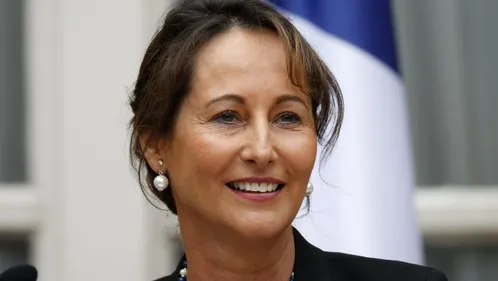 Ségolène Royal à l'inauguration du stade Geoffroy-Guichard