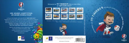 Euro 2016 : un timbre aux couleurs de Saint-Etienne !