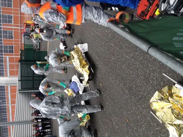 EURO 2016 : retour sur l'exercice de sécurité au stade...