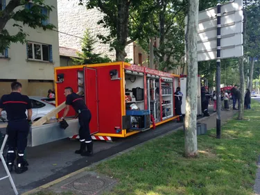 Risque d'effondrement d'immeuble boulevard Jules Janin à Saint-Etienne