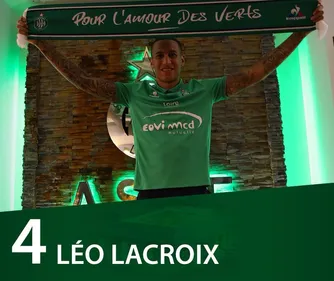 Mercato : Léo Lacroix, cinquième et dernière recrue des Verts