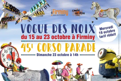 Firminy : la vogue des noix et son corso maintenus !