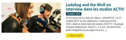 Le groupe TALISCO, invité du 16/19 d'ACTIV !