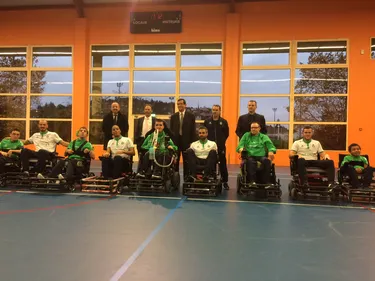 Handisport : l'AS Saint-Etienne crée une équipe de foot fauteuil