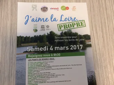Rendez-vous samedi matin pour nettoyer les bords de Loire