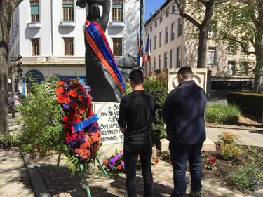 A Saint-Etienne, on a commémoré le 102ème anniversaire du génocide...