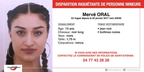 Appel à témoins lancé à Saint-Etienne après la disparition d’une...