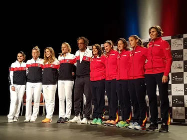 Fed Cup : Yannick Noah et ses joueuses à Roanne pour se maintenir...