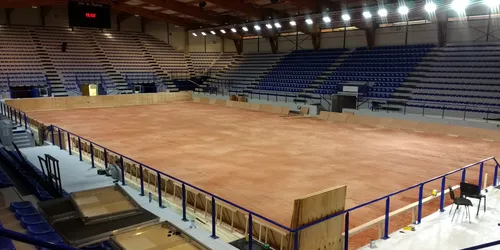 Fed Cup à Roanne : la Halle sous terre !