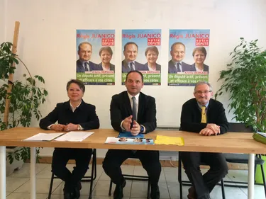 Législatives : Régis Juanico en campagne sur la 1ere circonscription