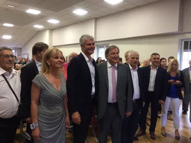 Législatives : Wauquiez en campagne dans la Loire