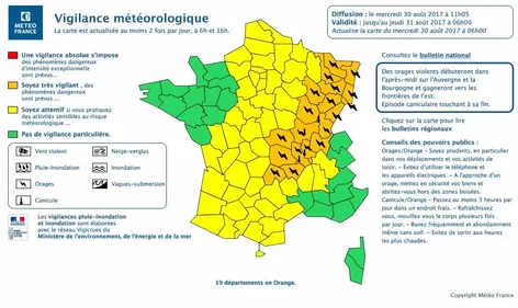 Loire : après la canicule, les orages !