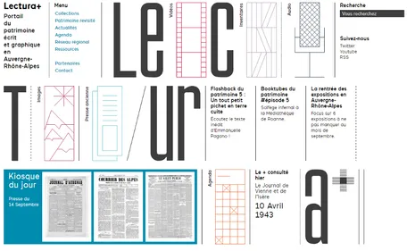 Lectura + : le patrimoine connecté à Saint-Etienne et à Roanne