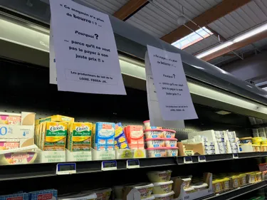Loire : les producteurs de lait dénoncent le mensonge de la grande...