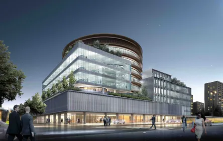 Nouveau visage pour le siège social du Crédit Agricole Loire...