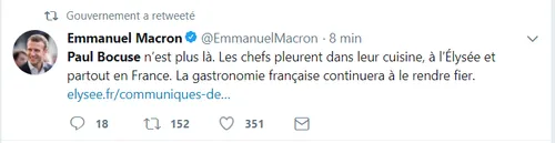 Paul Bocuse est mort