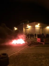 Troisième jour de blocage du centre de détention de Roanne
