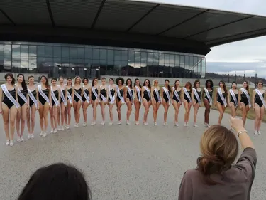 Les 26 Miss Prestige sont arrivées à Saint-Etienne