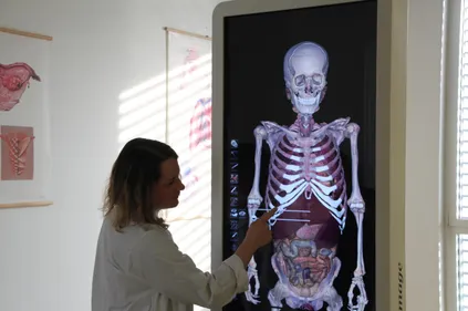 Table Anatomie 3D : une grande première à la BU Santé de...