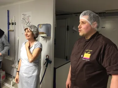 Artisan d'un jour : Fabienne Couvreur en "fabricante" de glaces (1/5)