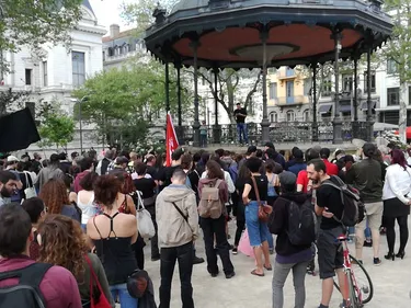 Manifestation du collectif Antifa contre le Bastion Social à...