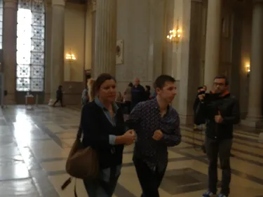 Procès Marin : au deuxième jour d'audience Marin et l'accusé se...