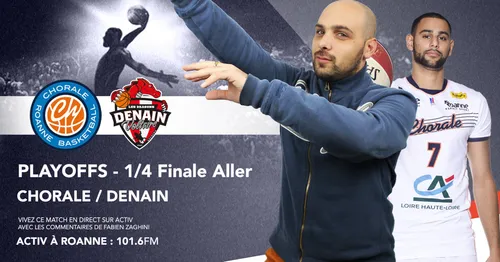 Basket : les Playoffs commencent pour la Chorale et Saint-Chamond !